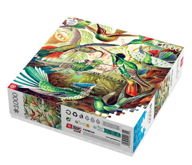 Merch Ernst Haeckel Hummingbirds/Kolibry Puzzles 1000 - 1214759 - zdjęcie 3